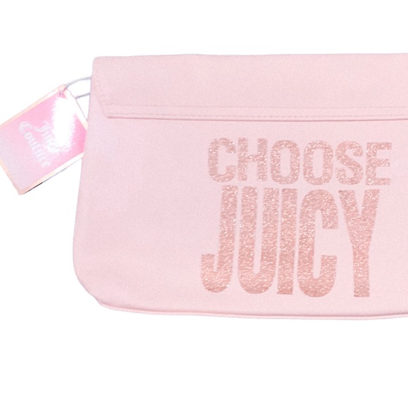 NWT Juicy Couture Makeup Bag / Clutch / Train Case - Picture 6 of 6